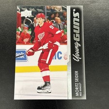 2021-22 Upper Deck Moritz Seider Young Guns #469 Detroit Red Wings Rookie Calder