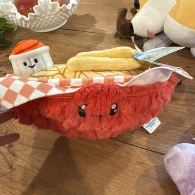 Squishable 10-inch Mini Comfort Food French Fries Ketchup Basket Plush With Tags