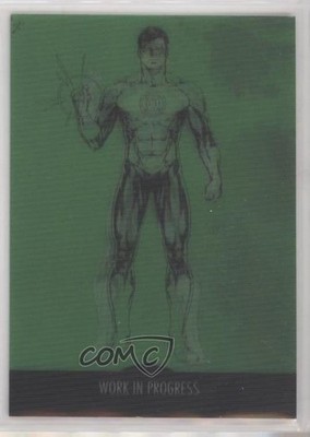 2012 Cryptozoic DC The New 52 Work in Progress Green Lantern #WIP-8 1p3f