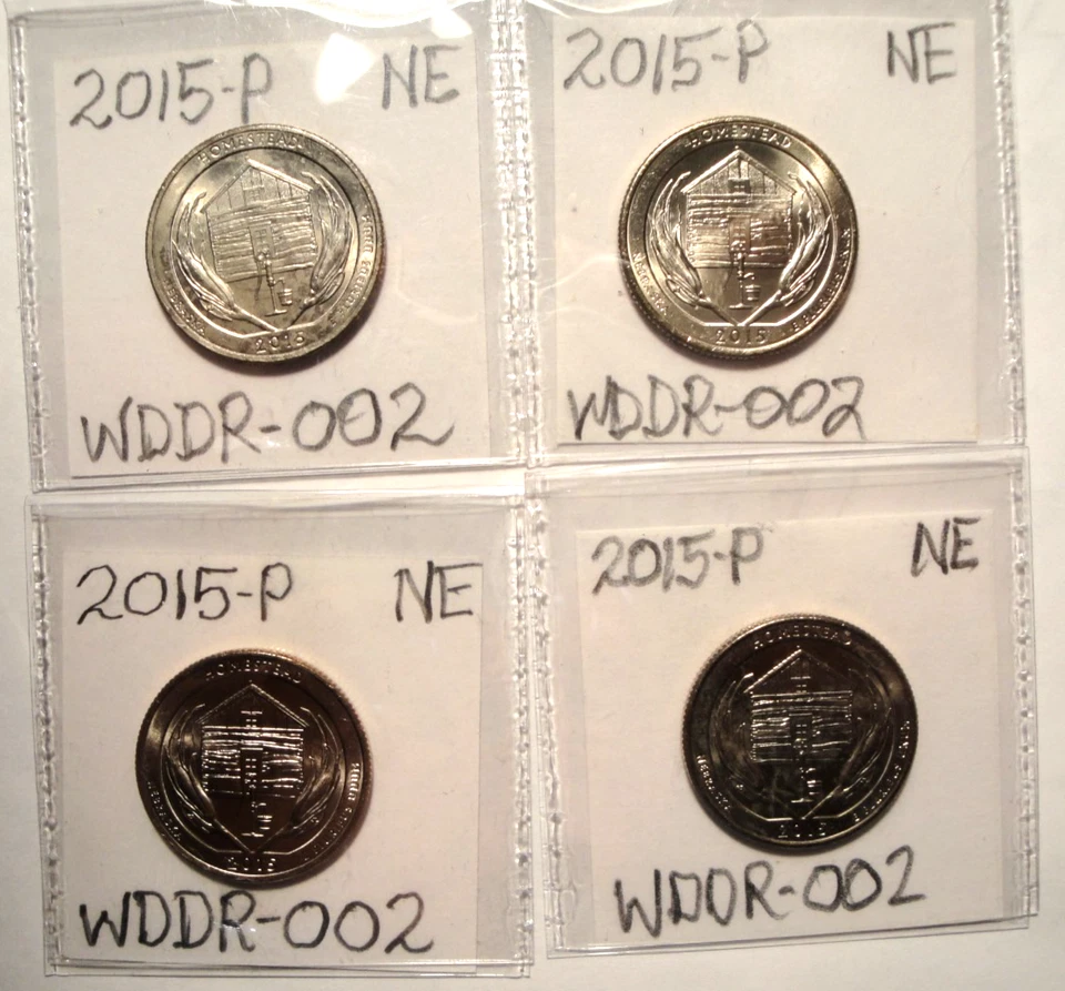 2015 P HOMESTEAD DOUBLED DIE ERROR WDDR-002 DOUBLED WINDOW SILL R2 - Image 4 of 4