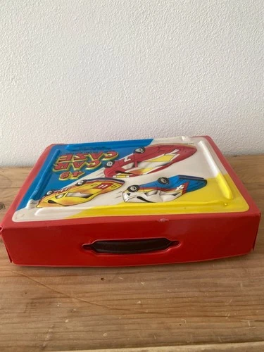 Vintage Matchbox Car Case with 33 Cars