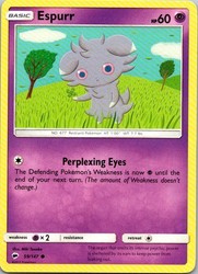 Espurr 59/147 Burning Shadows Common