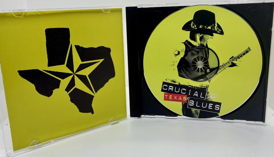 LIKE NEW - Crucial Texas Blues CD - Alligator Records **BUY 5+ = FREE SHIP** Foto 2 de 4