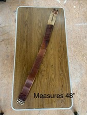 Used Horse 48" English Leather Oakbark Girth