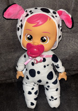 Cry Babies Dotty the Dalmatian Doll Pink Hair...