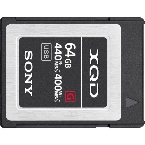 Tarjeta de memoria Sony Professional XQD serie G 64 GB (QD-G64F/J) Foto 2 de 4