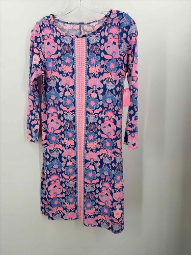 Lilly Pulitzer Pink Size Small Pima Cotton Knee Length Long Sleeve Dress