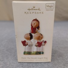 Hallmark Keepsake Christmas Ornament Hark The Herald Angels Sing Magic 2008