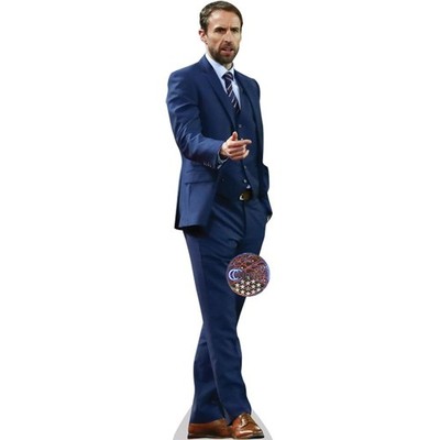 Gareth Southgate (zeigend) lebensgroßer Ausschnitt