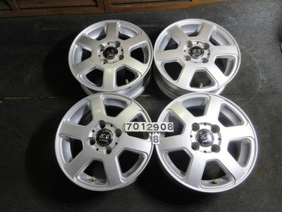 G2487-3 2 Aluminum 4 Piece Set 13 Inch 4.5J 34 Hole Pcd100 Passo Boon Vitz Stori