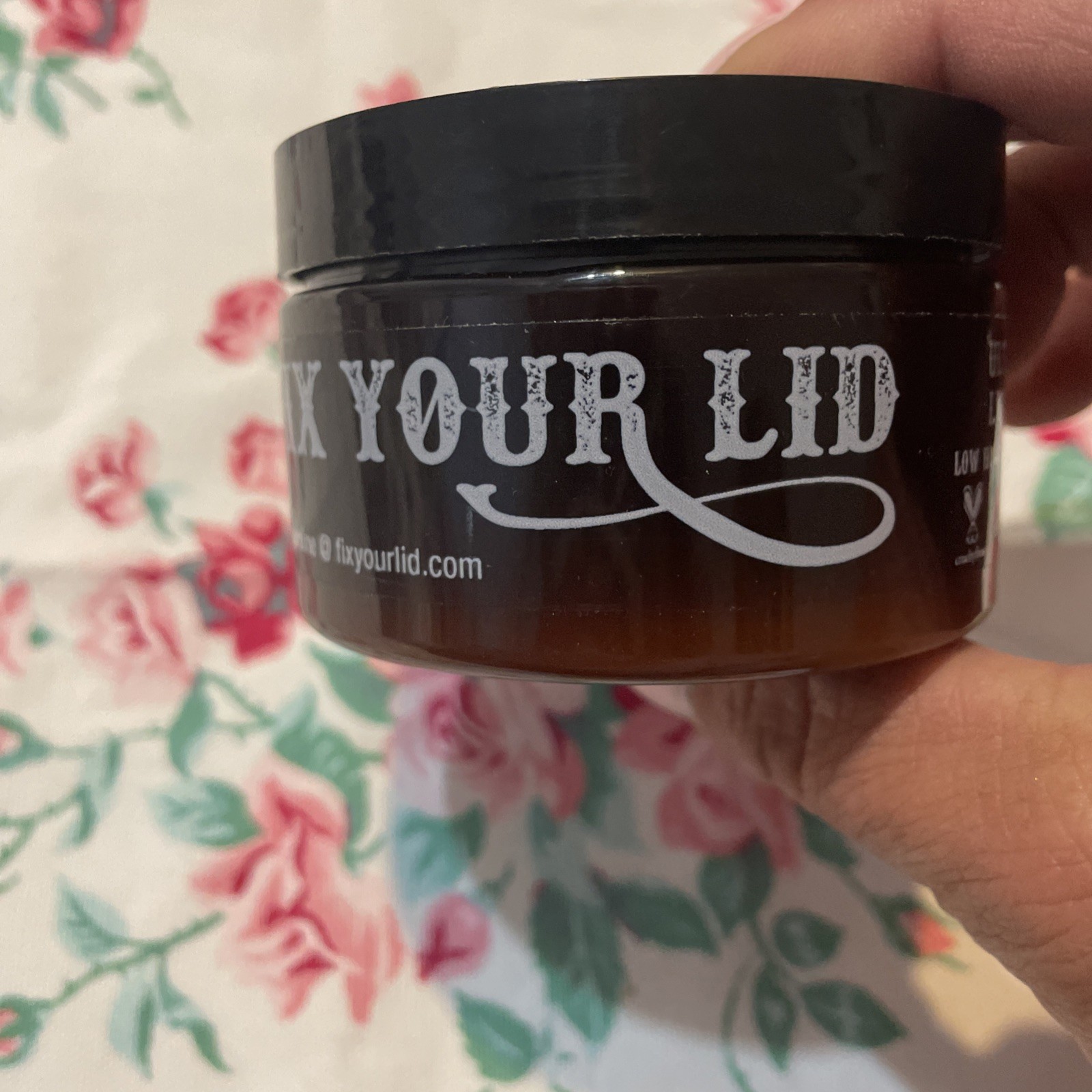 Fix Your Lid Ultra Light Pomade for Men Water-Based Pomade Low Hold Low Shine