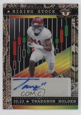 2022 Leaf Valiant Rising Stock Snakeskin /3 Traeshon Holden #RS-TH1 Auto v7j