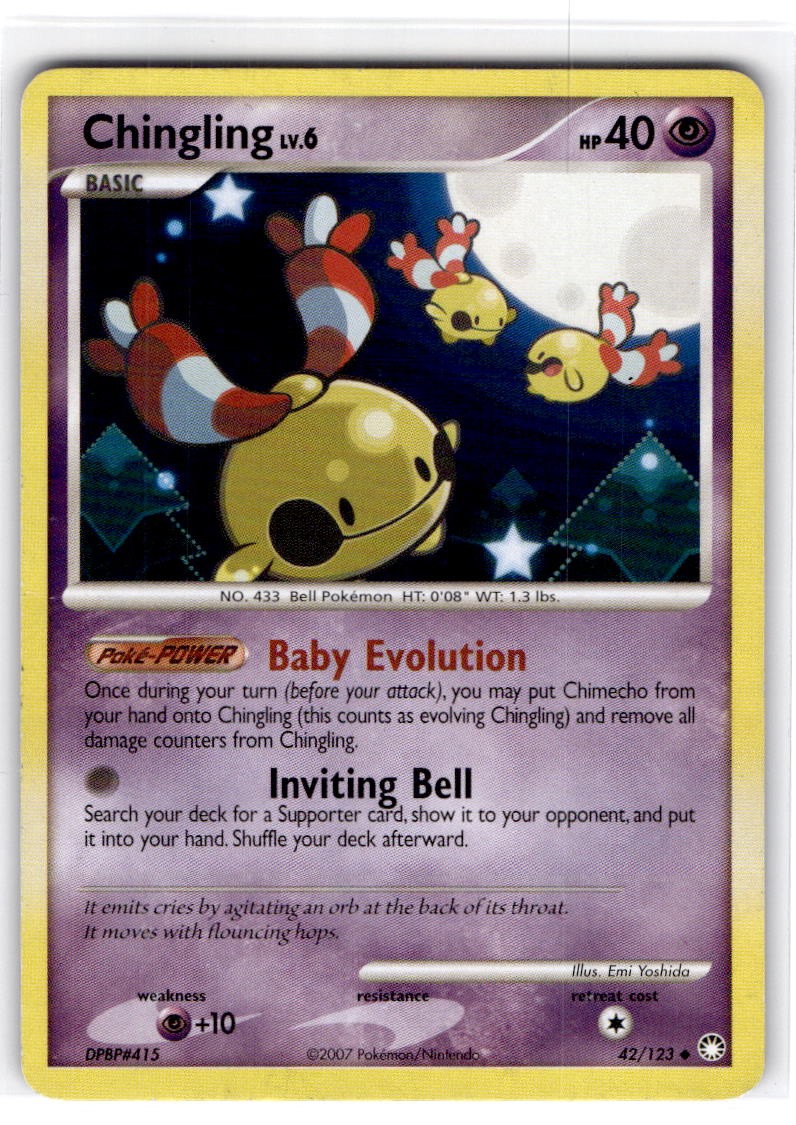 Chingling 42/123 - Uncommon - Mysterious Treasures - Moderately Played