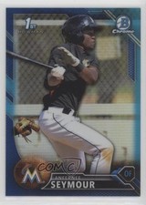 2016 Bowman Chrome Prospects Blue Refractor 7/150 Anfernee Seymour #BCP21 sh7