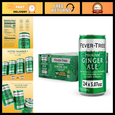 Premium Ginger Ale Mixer - Refreshing Beverage for Cocktails & Mocktails, 150ml