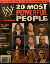 WWE Magazine December 2003 20 Most Powerful People **HAS POSTER**  C
