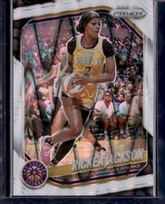 2025 Panini Prizm WNBA #118 Rickea Jackson White Seismic Prizms