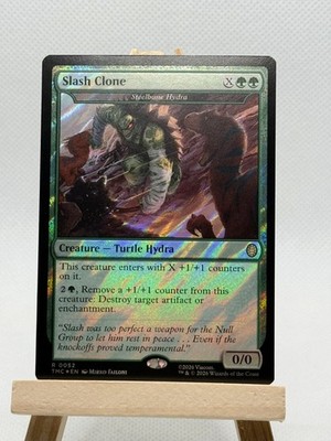 MTG TMC Slash Clone Steelbane Hydra Surge Foil R 0052 Nm/magic the gathering