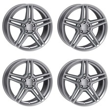 4 Rial Felgen M10 8.0Jx18 ET38 5x112 GRA für MERCEDES-BENZ A 45 A B C C63 CL CLA 4 Rial Felgen M10 8.0Jx18 ET38 5x112 GRA für MERCEDES-BENZ A 45 A B C C63 CL CLA
