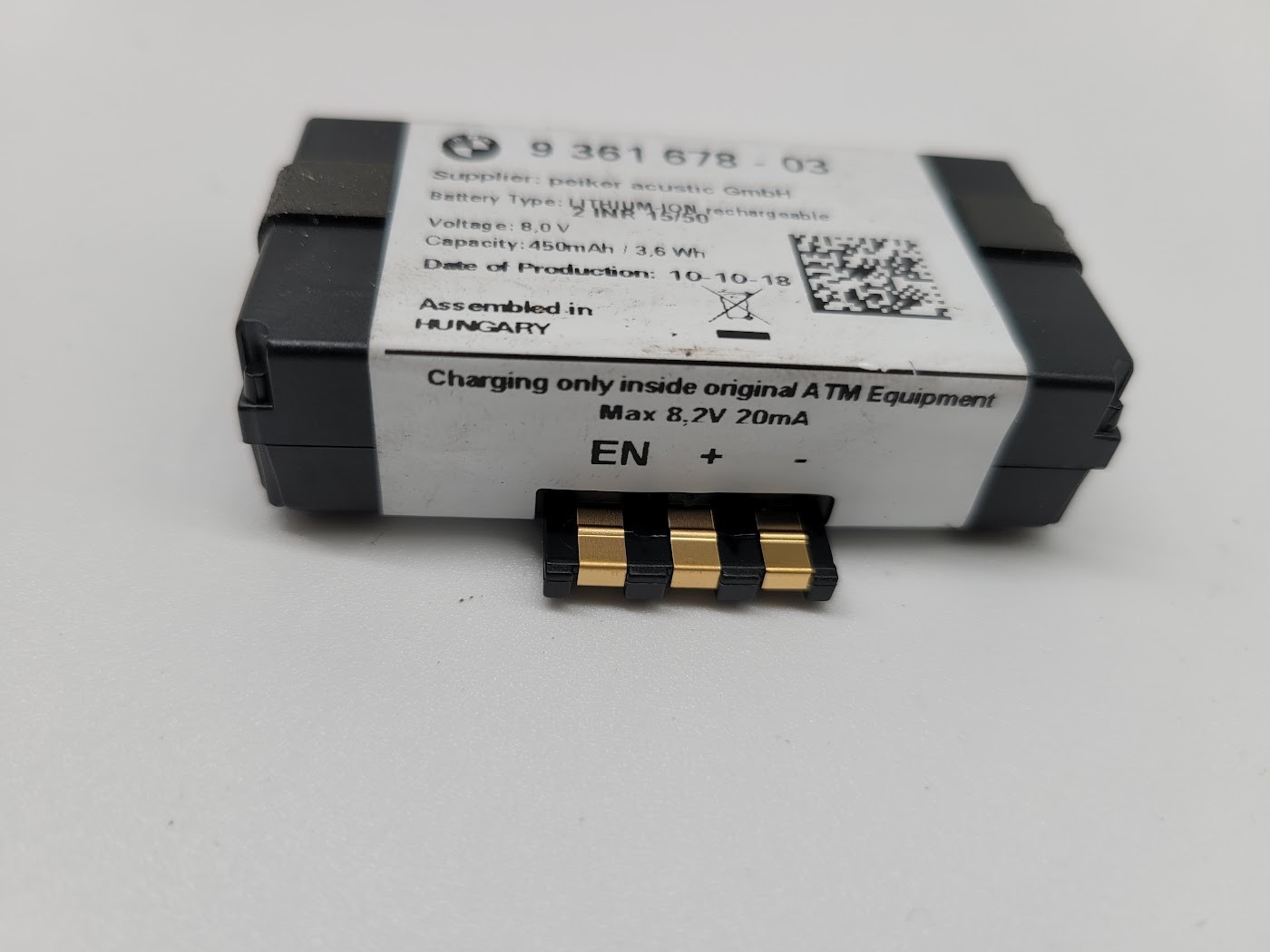 Lot of 89 BMW Mini Rolls-royce Telematic Accumulator Module Battrey 9361678-03