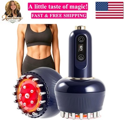 Lymphatic Drainage Massager & Anti Cellulite Massage Tool, Helps Reduce Stret...