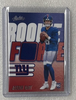 2025 Absolute Football Jaxson Dart Rookie Force Patch #RF-JDT