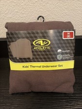 Ensemble thermique garçon Athletic Works M (8) gaufre taupe rivière