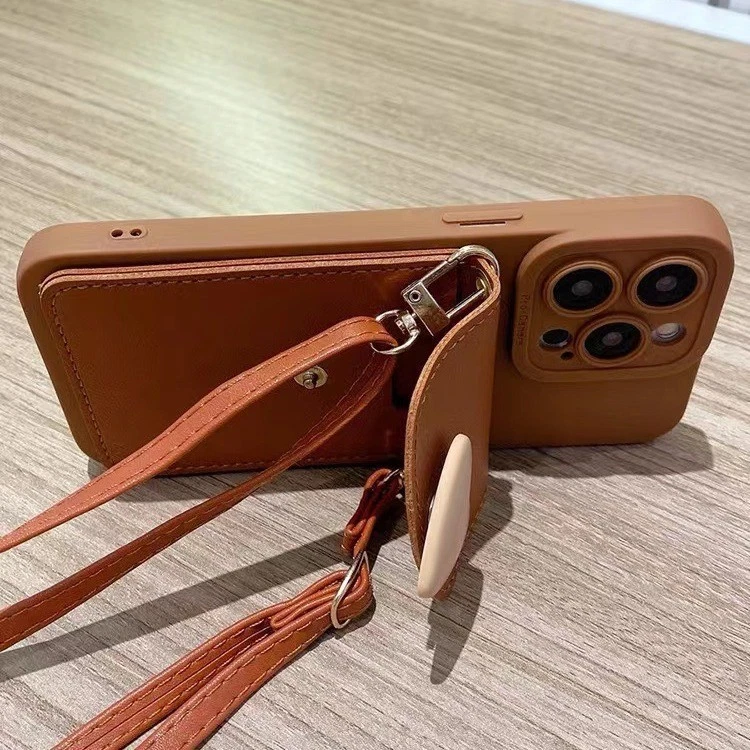 For Apple iPhone 17 Air 17 Pro Max 16 15 14 13 12 11 XR 8 Phone Case Card Holder - Image 3 of 4