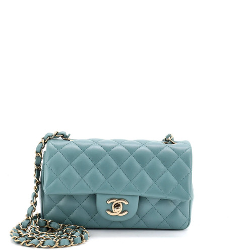 Chanel Classic Single Flap Bag Quilted Lambskin Mini