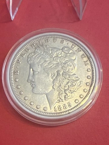 New ListingMorgan 1885 Silver Dollar Philadelphia $1 Coin 0.9 Fineness Uncertified US Coin