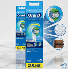 EB20 Oral-B Precision Clean Replacement Electric Brush Heads Pack of 10