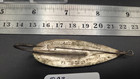 893  Vintage Johnson WEEDLESS Silver Minnow Fishing Lure Spoon PAT 8-22-1923 — photo 2