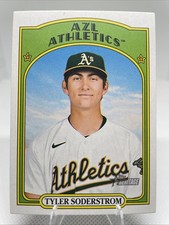 2021 Topps Heritage Minor League Edition - Short Print Tyler Soderstrom #215...
