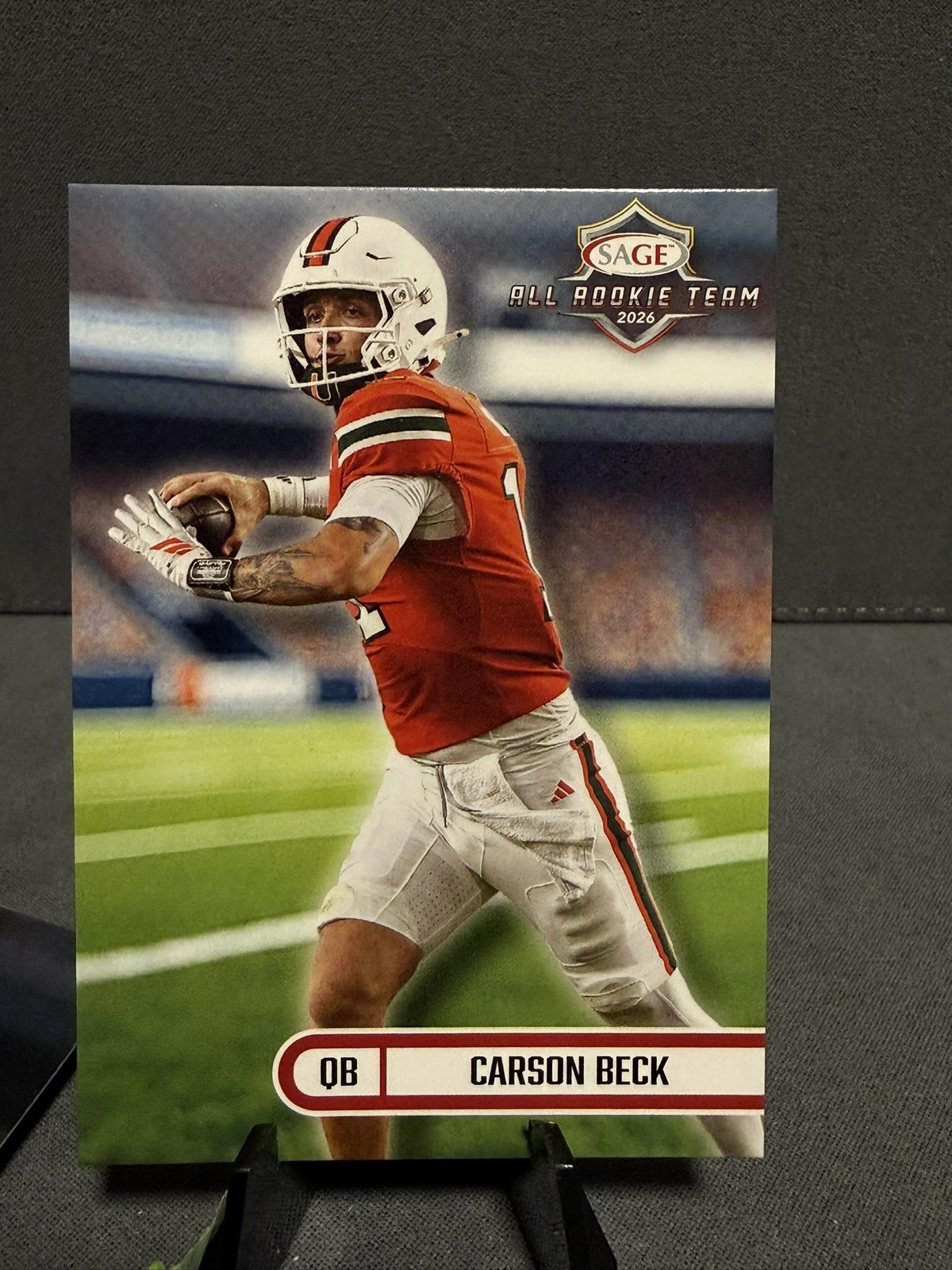 2026 SAGE #120 Carson Beck