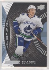 2018-19 Upper Deck Engrained Synthesis Brock Boeser #S-2 6fp