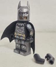 sh0535 Lego DC Super Heroes 76112 - Batman Pearl Dark Gray Armor Minifig + Arms