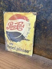 Pepsi Soda Shop Sign Dr. Pepper Antique General Store Vintage Can Coca Cola 7up