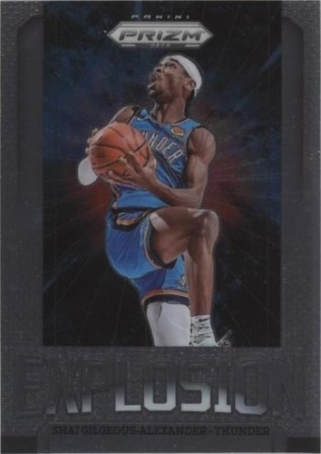 2024-25 Panini Prizm SHAI GILGEOUS ALEXANDER DOMINANCE SILVER