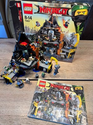 LEGO Ninjago: Garmadons Vulkanversteck (70631) 100% komplett mit Minifiguren