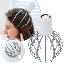 Electric Octopus Claw Scalp Massager Hands Free Therapeutic Head Scratcher  OY