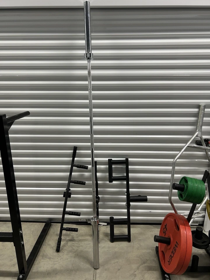 Weight Lifting Equipment - 300#s Of Weights, Bars, Bar attachments, Dip, Trap - Image 3 of 4