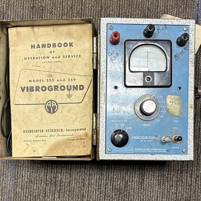 Vibroground Clamp-On Ground Resistance Meter Tester