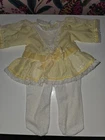 Vintage Cabbage Patch Kid Dress and Tights