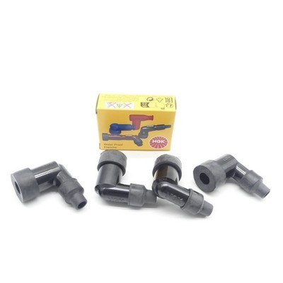 4x NGK Zündkerzenstecker ohne Widerstand LZFH LZ-FH für Oldtimer Motorrad