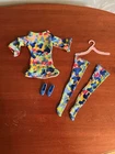 Vintage Barbie COMPLETE MINI-PRINTS OUTFIT #1809 Hard TO Find!! MINT