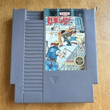 Taito Renegade Nintendo NES Video Game Cartridge Gray