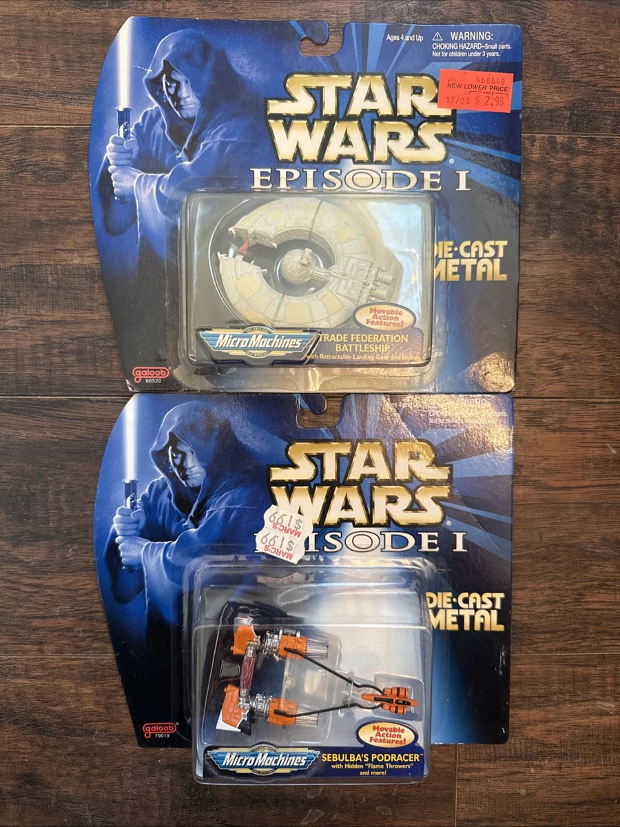 25+ Micro Machines Star Wars Metal Action Figures & Accessories