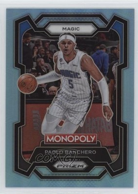 2023-24 Panini Prizm Monopoly Light Blue Prizm 77/199 Paolo Banchero #64 1bg9