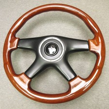 Momo Etra 350mm Carbon Wood Steering Wheel Jdm