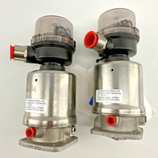 Lot of 2 ITT ACS2 1" Sanitary Diaphragm Valves 316L EPDM Butt Weld NOS